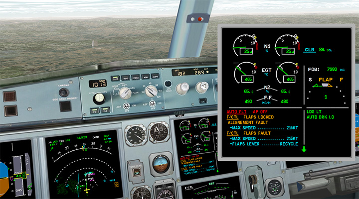 UIAA-ILS29-FLAPS locked